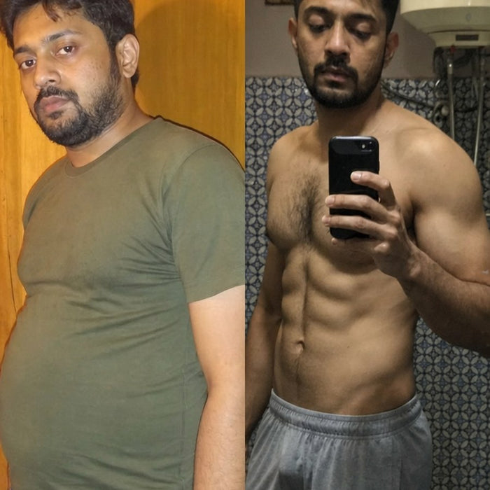 Client before and after