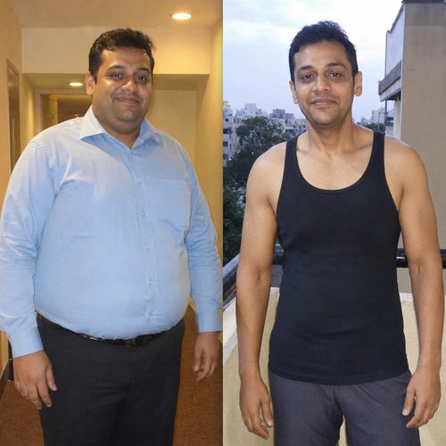 Client before and after