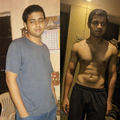 Client before and after