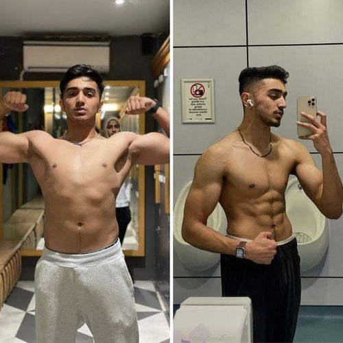 Client before and after