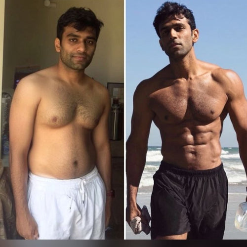 Client before and after