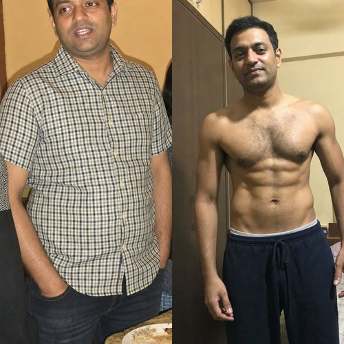 Client before and after