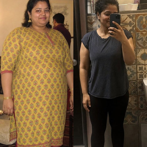 Client before and after