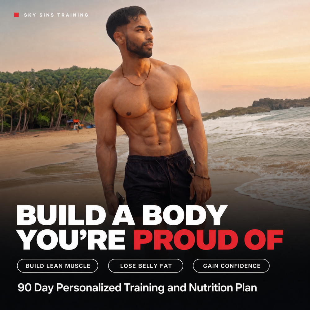 Build a body you're proud of - 90 day personalized training and nutrition plan