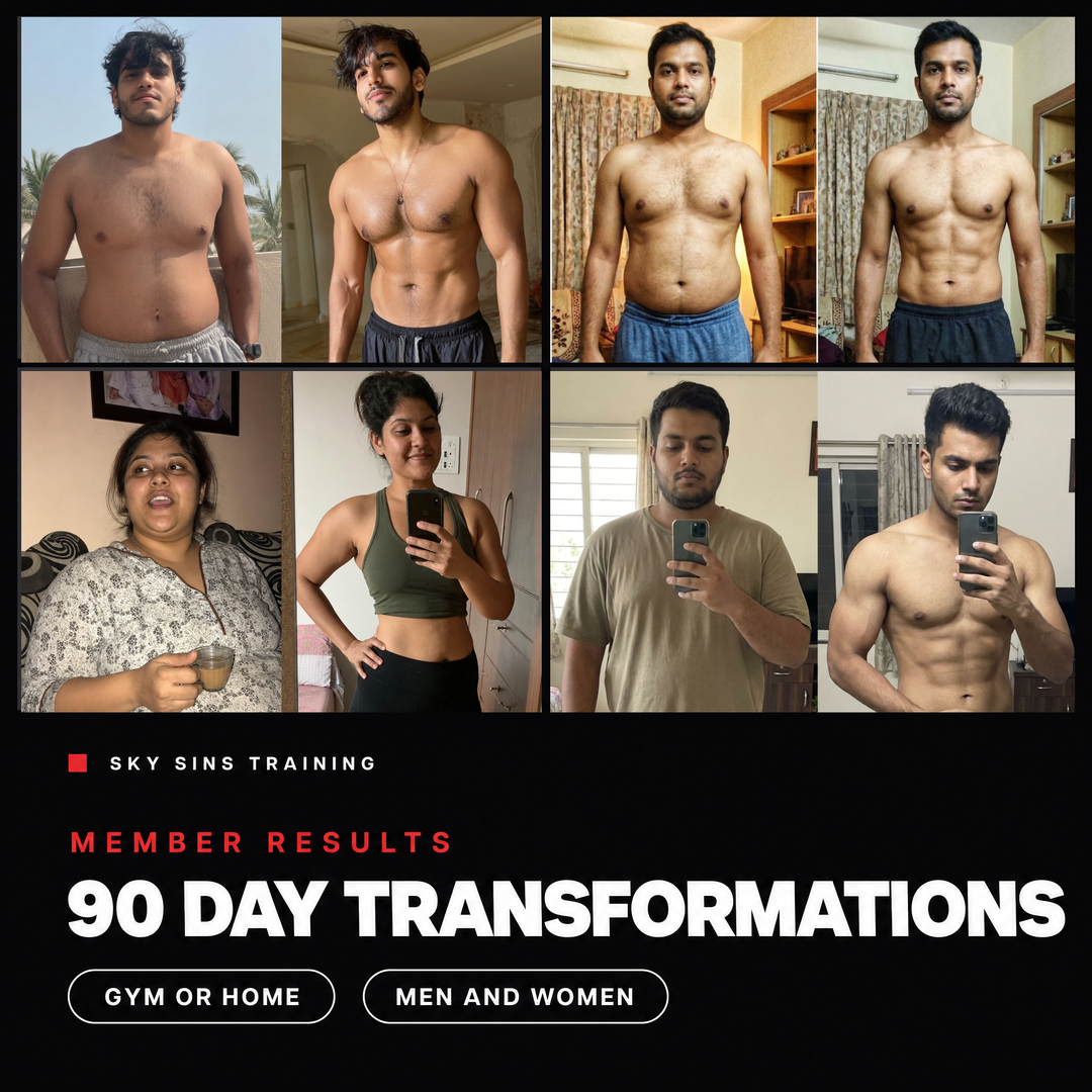 90 day transformations - real member before and after results, gym or home, men and women