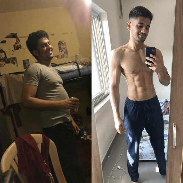 Client before and after