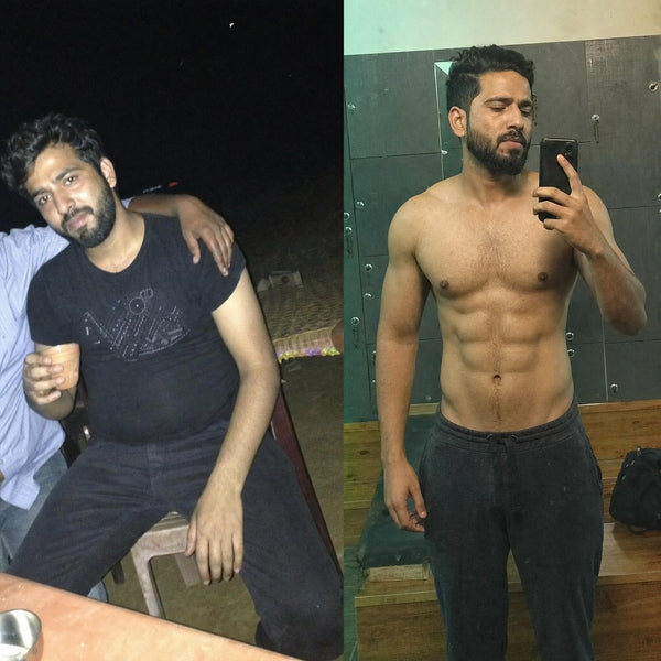 Client before and after