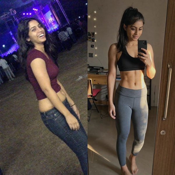 Client before and after