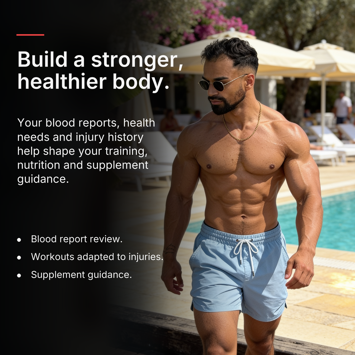 Training shaped around health and injury history